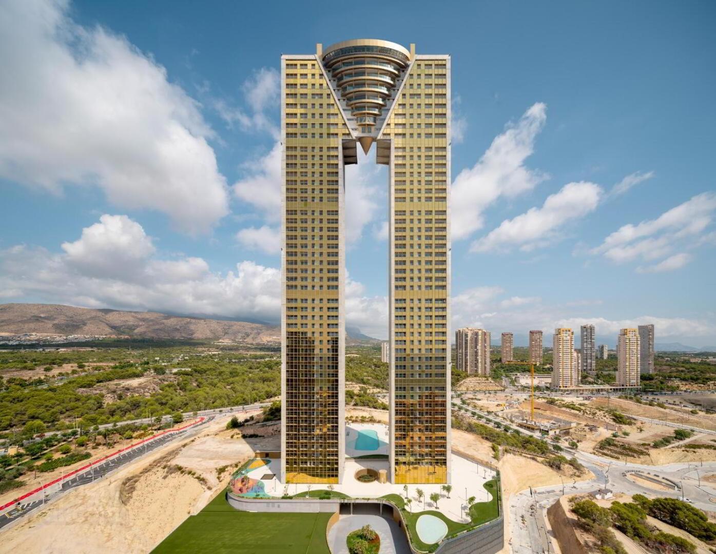 Intempo Sky Luxury Apartment 26 Floor Seaview Benidorm Exterior foto