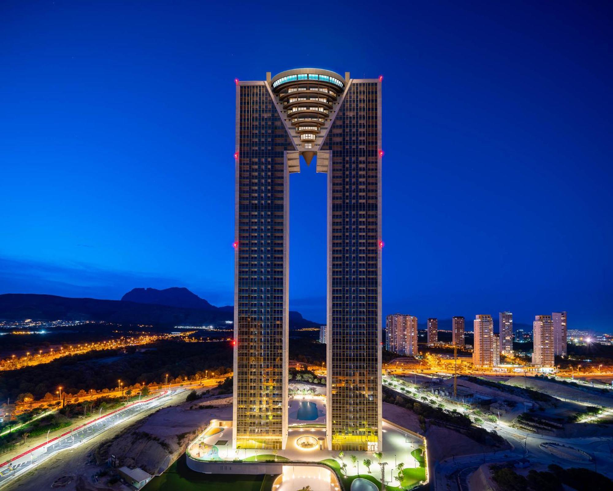 Intempo Sky Luxury Apartment 26 Floor Seaview Benidorm Exterior foto